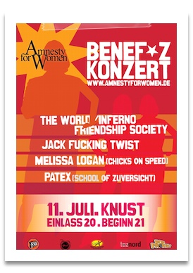 flyer konzert amnesty for women